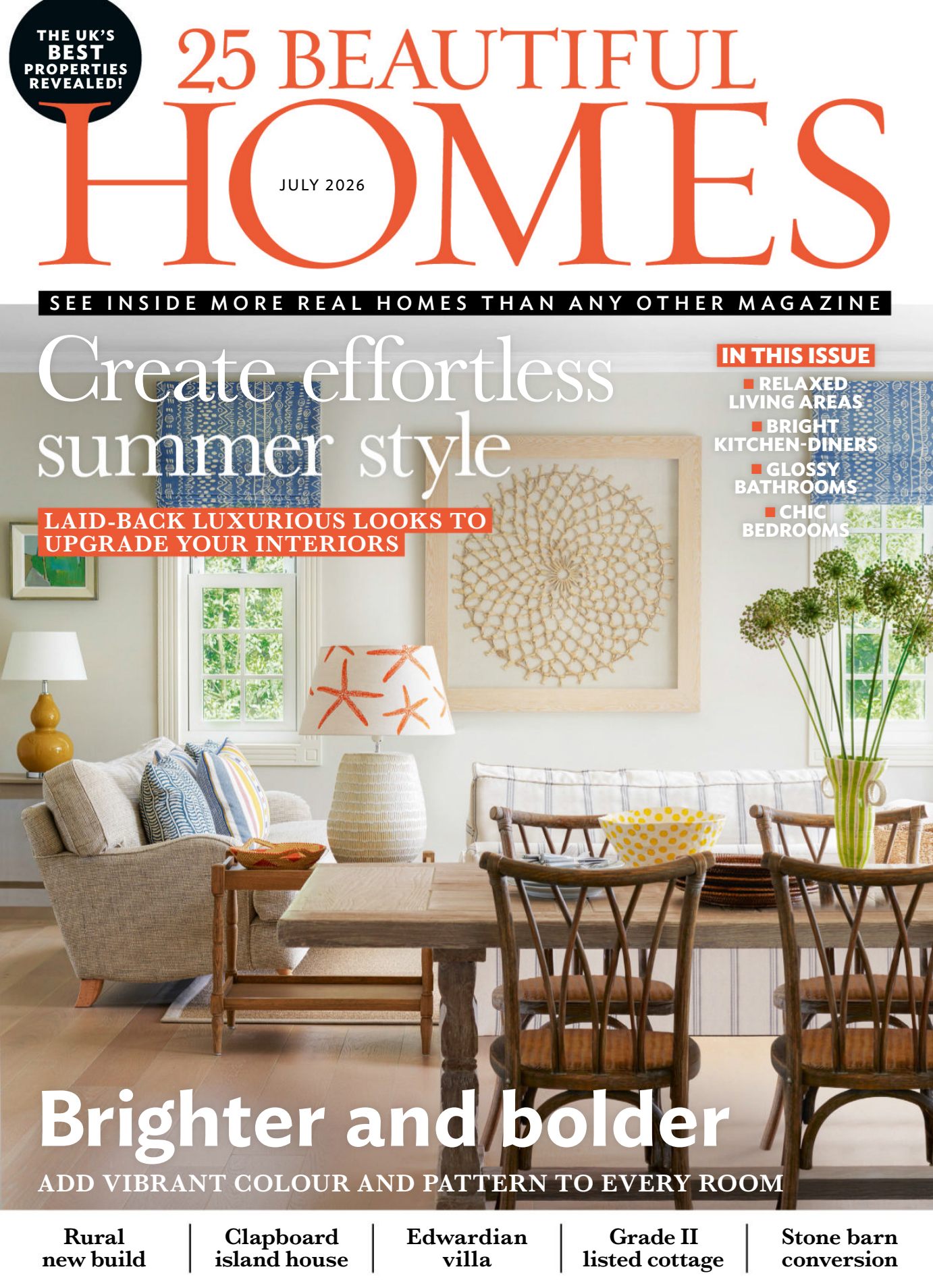 图片[1]-25 Beautiful Homes - July 2026 - 海外杂志期刊