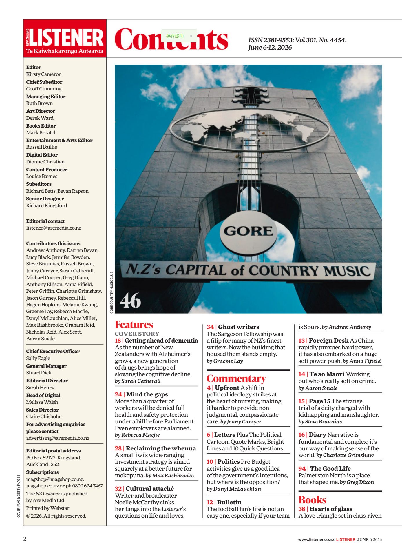 图片[2]-New Zealand Listener - 31 May 2026-海外杂志期刊