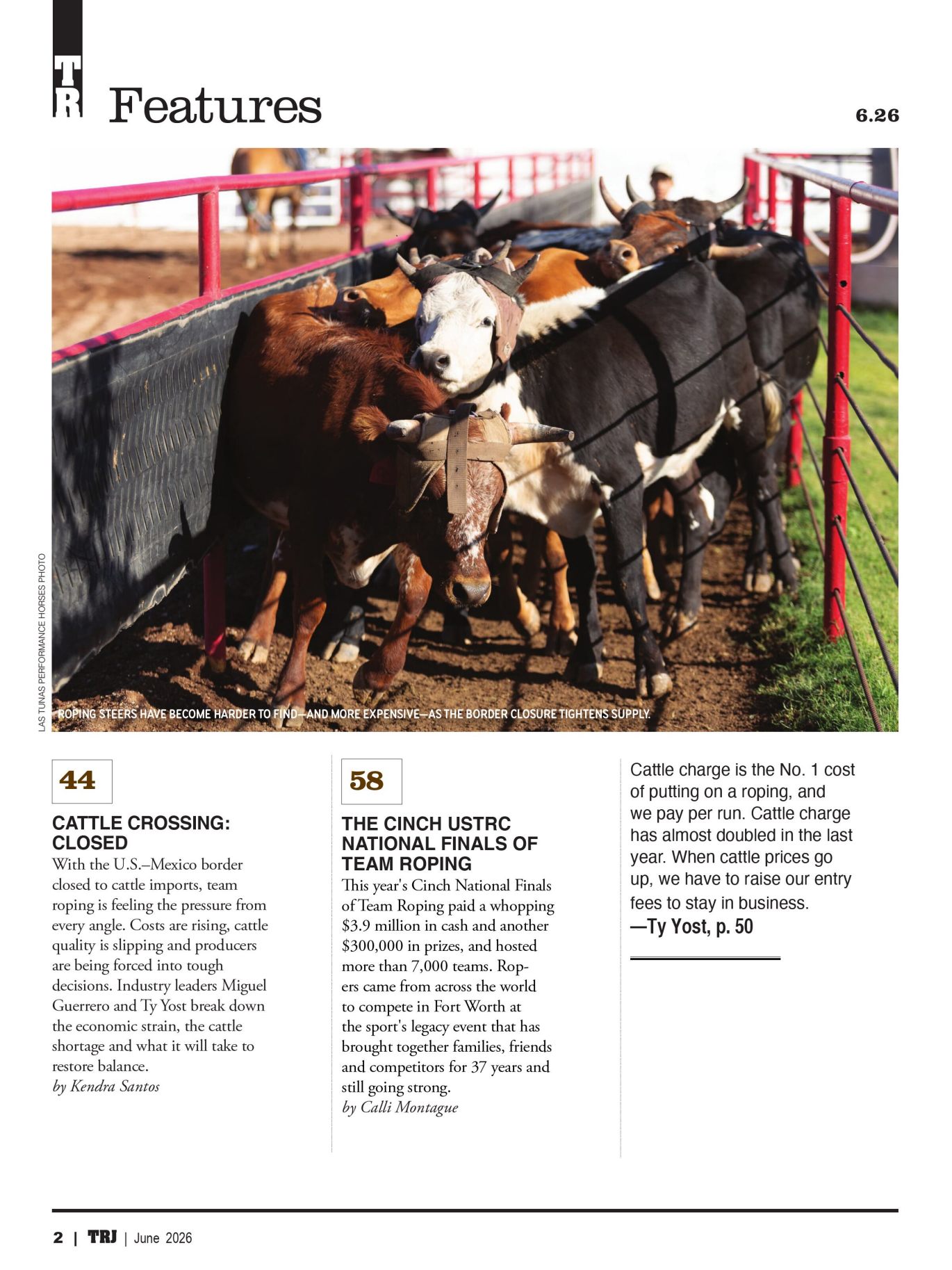 图片[2]-The Team Roping Journal - June 2026 - 海外杂志期刊