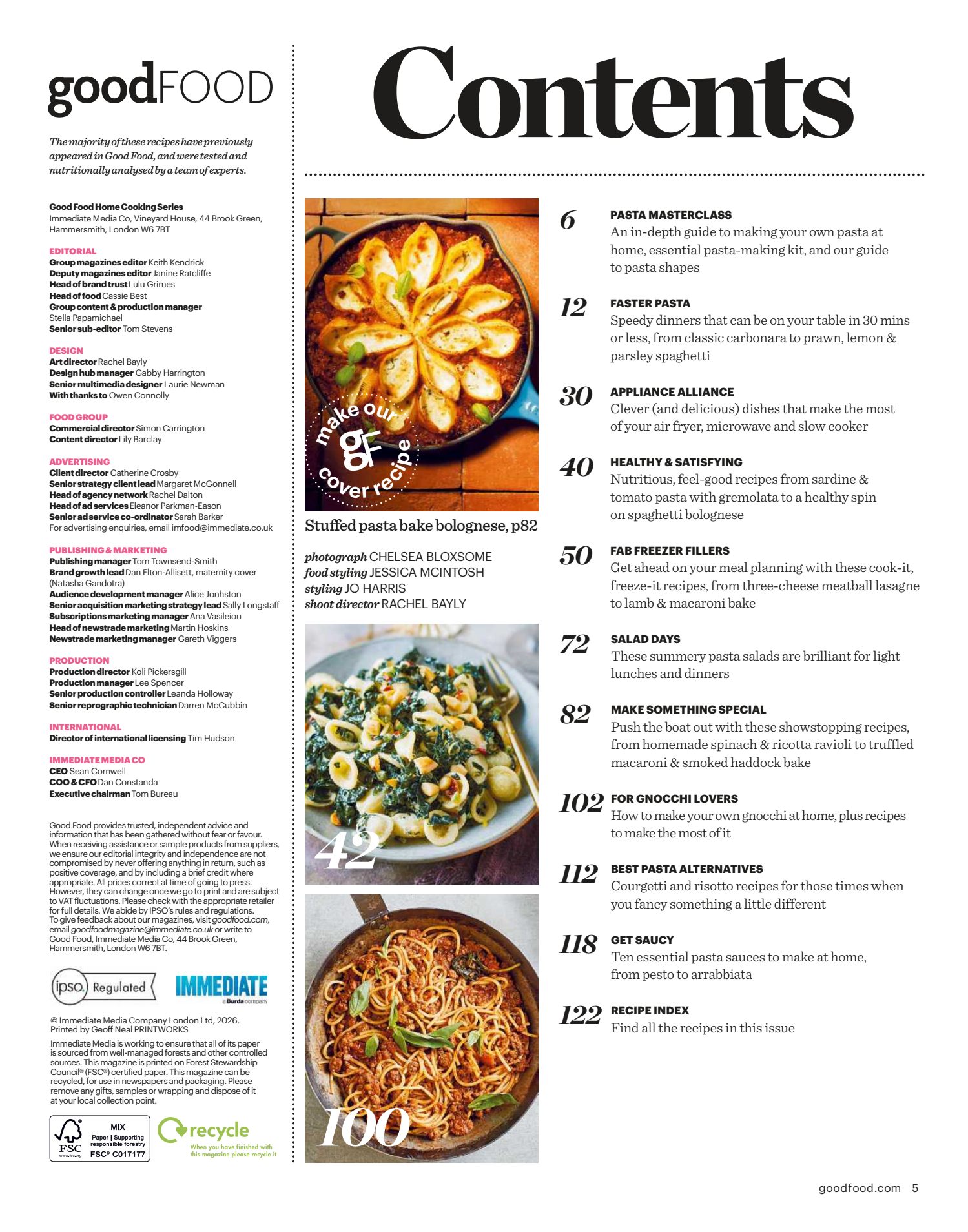 图片[2]-GoodFOOD Collection - Perfect Pasta - May 2026 -海外杂志期刊