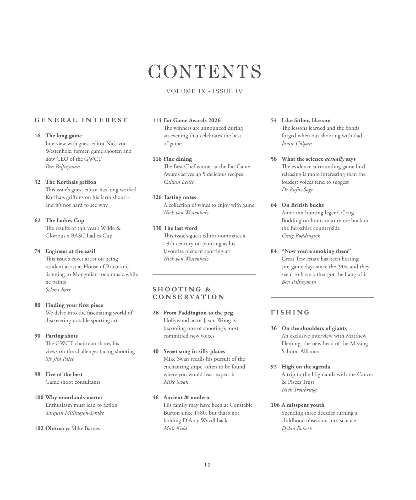 图片[3]-Fieldsports - Volume IX Issue IV 2026 - 海外杂志期刊