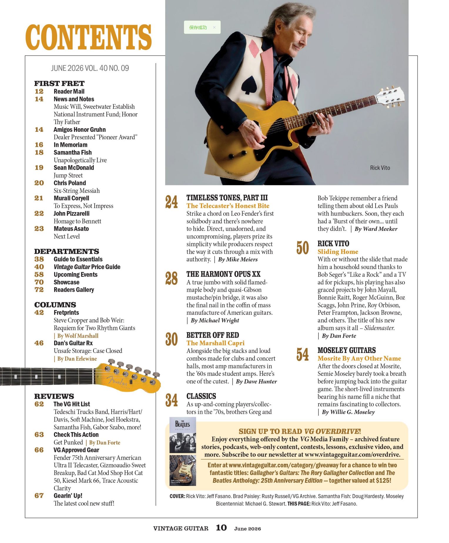 图片[3]-Vintage Guitar - June 2026 - 海外杂志期刊