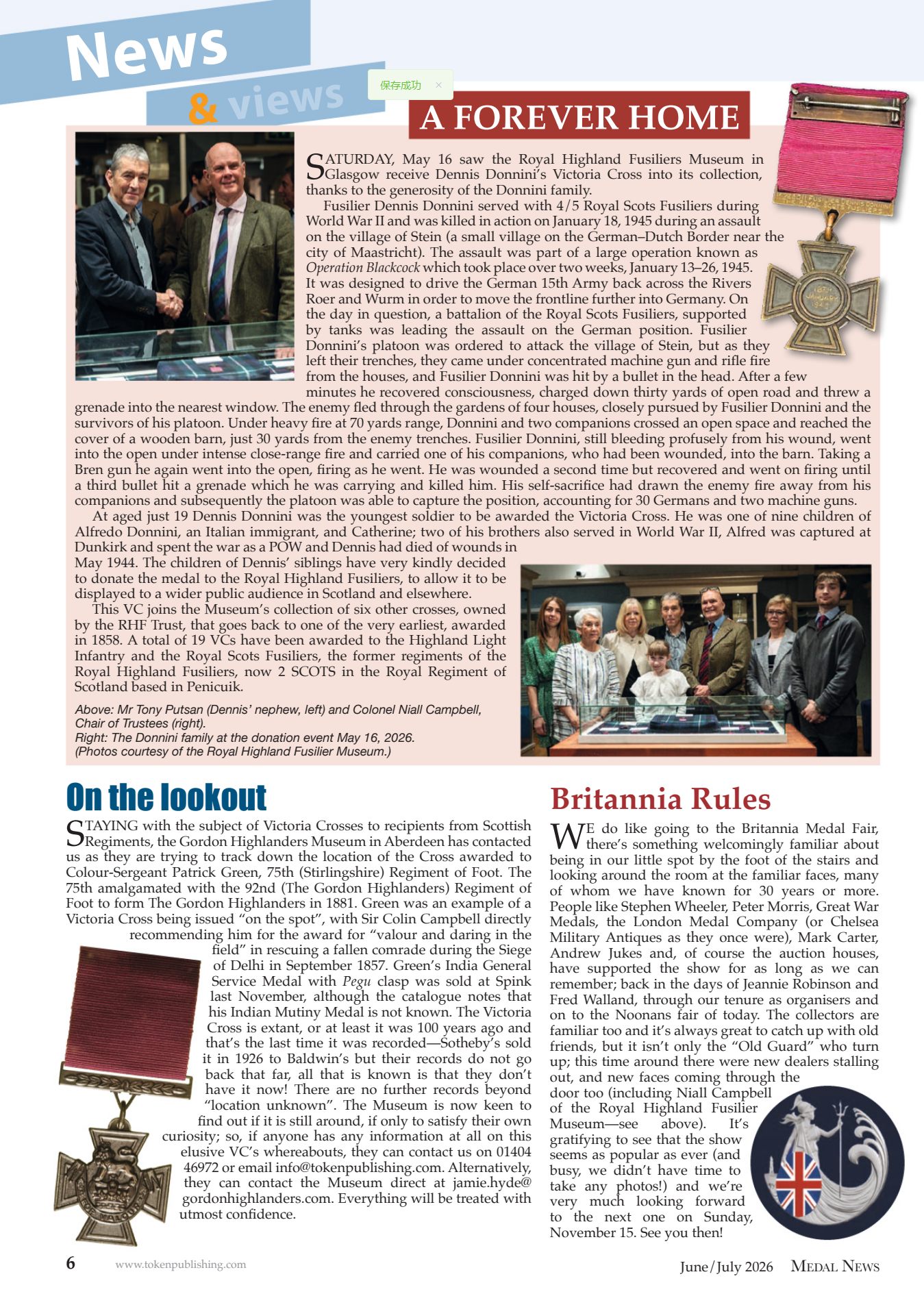 图片[5]-Medal News - June-July 2026 -海外杂志期刊